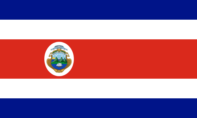 Costa Rica representative flag image