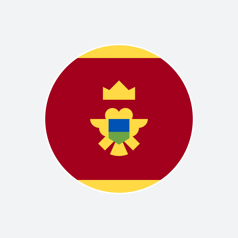 몬테네그로 eSIM 국기