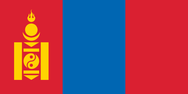 Mongolia representative flag image