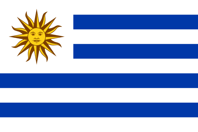 Uruguay representative flag image