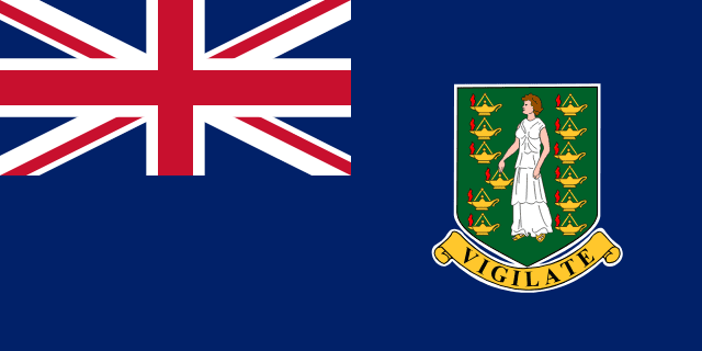 British Virgin Islands representative flag image